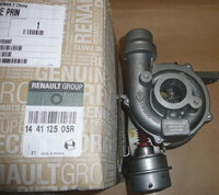 Фото запчасти 144112505R Запчасти на Renault (Рено) турбина