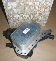 Фото запчасти 152081926R Запчасти на Renault (Рено) радиатор масляный (холодильник), под фильтром