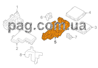 Фото запчасти 284B84BA0C Запчасти на Renault (Рено) корпус блока предотвращает