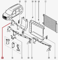 Фото запчасти 214765038R  крышка кнопки блокировка