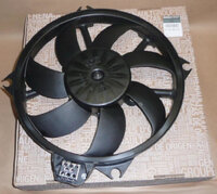 Фото запчасти 214819037R Запчасти на Renault (Рено) электровентилятор охлаждения в сборе (мотор+крыльчатка)