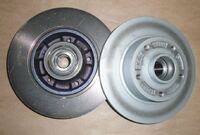 Фото запчасти 432002188R Запчасти на Renault (Рено) диск тормозной задний с подшипником d=260мм комплект