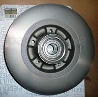 Фото запчасти 432020984R Запчасти на Renault (Рено) диск тормозной задний с подшипником 1 шт D=274мм scenic iii
