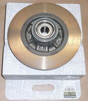Фото запчасти 432025057R Запчасти на Renault (Рено) диск тормозной задний с подшипником d=274мм 1шт