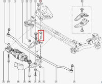 Фото запчасти 552260001R Запчасти на Renault (Рено) шпилька