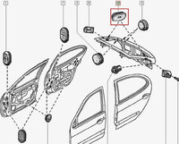 Фото запчасти 7700847807 Renault заглушка