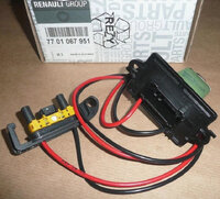 Фото запчасти 7701067951 Запчасти на Renault (Рено) резистор обогрева