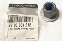 Фото запчасти 7703034212 Renault болт подрамника