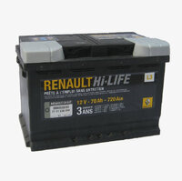 Фото запчасти 7711238598 Запчасти на Renault (Рено) аккумуляторная батарея (акб)