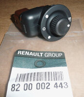 Фото запчасти 8200002443 Запчасти на Renault (Рено) блок управления зеркалами заднего вида, на двери