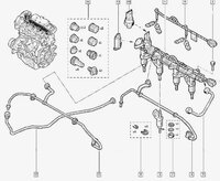 Фото запчасти 8200090475 Запчасти на Renault (Рено) трубка давления