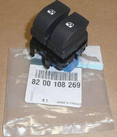 Фото запчасти 8200108269 Запчасти на Renault (Рено) кнопочный блок управления стеклоподъемником передний левый