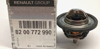 Фото запчасти 8200772990 Запчасти на Renault (Рено) термостат