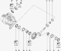 Фото запчасти 8200984630  подшипник кпп